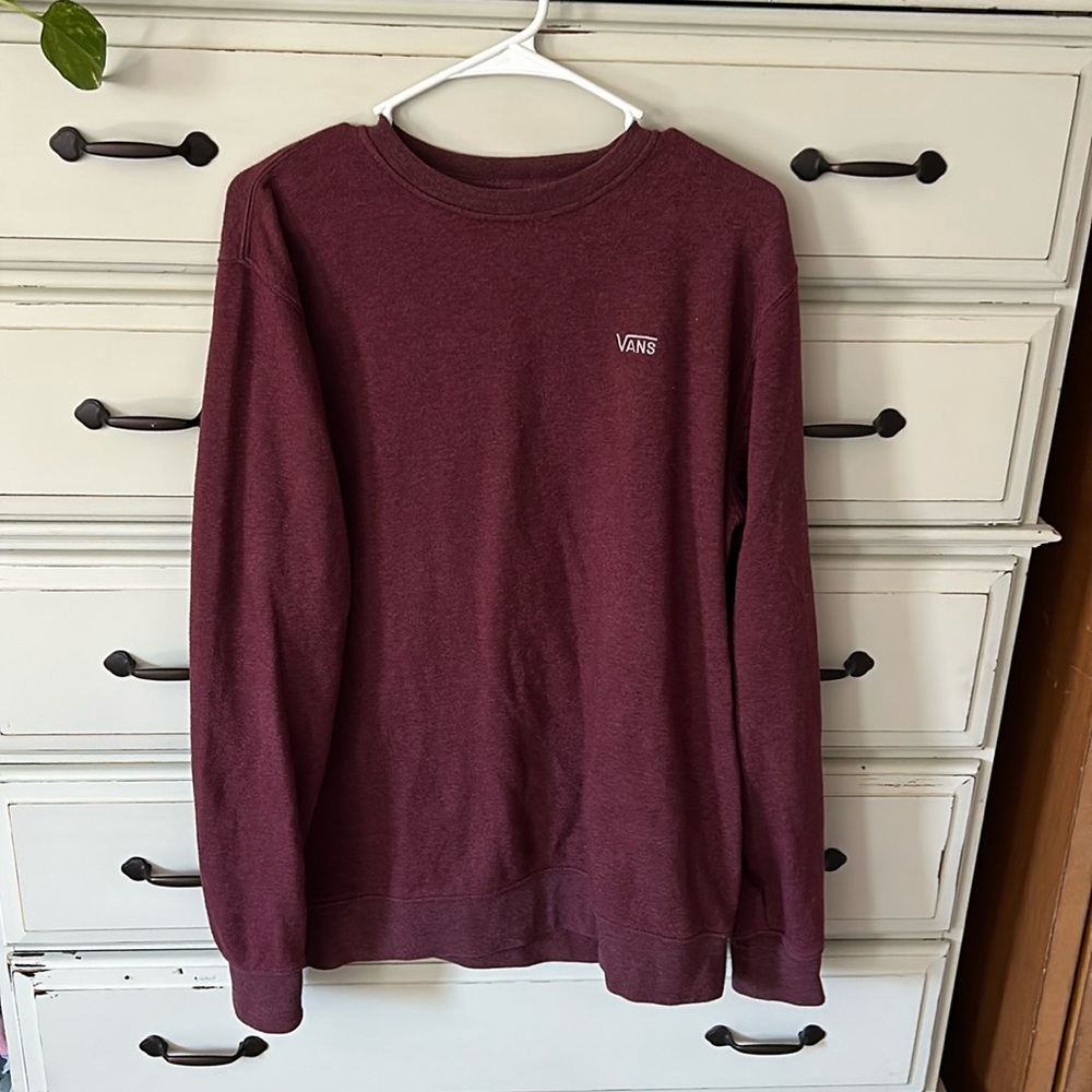 Vans maroon crewneck
